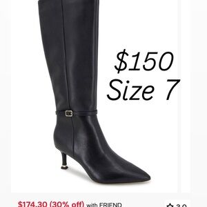 Black Knee-High Women's Boots